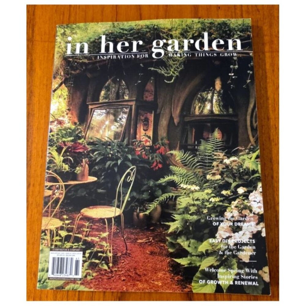 NEW IN Her Garden Magazine INSPIRATION Spring 2026 YOUR DREAM